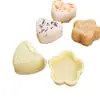 Molde casero para bolas de arroz de bebé molde comercial de flor de ciruelo en forma de corazón herramienta para hornear arroz con alga nori con cuchara