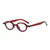 Monturas de Gafas Retro Pequeñas Ovaladas de Estilo Japonés y Coreano para Mujer, Monturas Retro Europeas y Americanas sin Graduación para Hombre, Se Pueden Personalizar con Lentes Graduados