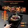 Bandeja calefactora entrelazable, fácil de almacenar, adecuada para exportación transfronteriza, panel aislante combinable libremente, bandeja para mantener la temperatura de la comida caliente en la mesa del comedor del hogar