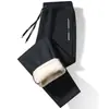 Pantalones de Forro Polar Ultra Gruesos para Hombre en Invierno, Forrados de Polar y de Algodón Extra Gruesos, Pantalones Deportivos de Otoño e Invierno, Pantalones Casuales para Hombre