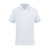 Macacão de manga curta T-shirt POLO de verão com logo estampado personalizado bordado em palavras roupa para atividade de construção de equipe da empresa roupas de trabalho