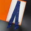 Nueva moda estilo coreano simple cinta larga decorativa de sarga de seda para mujer para envolver bolsas, bufanda de seda, pañuelo pequeño para el cuello