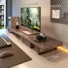 Soporte para Monitor de Escritorio para Sala de eSports Protección del Cuello Soporte para Computadora de Escritorio Soporte para Laptop Estante de Almacenamiento para Escritorio