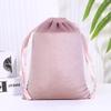 Bolsas de Veludo Personalizadas Transfronteiriças, Bolsas de Veludo com Cordão para Joias, Bolsas de Veludo para Presentes, Embalagem para Joias, Bolsas com Cordão de Flocagem