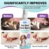 Kineshinex Spray Dental para Cães e Gatos Sem Perfume com Tripla Enzima e Probiótico Spray de Higiene Oral para Cães