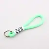 En Stock Nuevo Accesorio de Llavero con Cordón para Botella de Agua, Correa de Muñeca Corta y Colorida para Botella de Agua con Hebilla Metálica