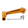 Palanca de Cambios Modificada para Motocicleta Aleación de Aluminio Plegable Palanca de Cambios Zhenglin T4 Tgr Wave Mx6 Dorado