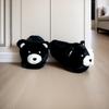 Fornecimento direto da fábrica chinelo de pelúcia de ursinho de pelúcia de desenho animado para interior animal quente para casa fofo chinelo de urso branco transfronteiriço