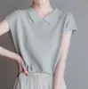 Nuevo Top de Punto Corto sin Mangas de Seda de Hielo Holgado para Verano 2026 Camiseta Base Versátil sin Mangas Delgada Adelgazante para Mujer