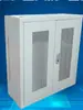 Gabinete de Red de 2U Montado en Pared para Pasillo de Bajo Voltaje y Banda Ancha, Cuadro Eléctrico de Pozo de 4U