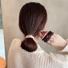 Cuerda Gruesa de Alta Elasticidad para la Cabeza Nueva Banda para el Cabello Cola de Caballo Banda Elástica para el Cabello Base Cuerda para el Cabello Duradera Accesorios Yiwu Mujeres