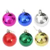 Adornos para Árbol de Navidad Transfronterizos Bolas de Navidad 3/4/5/6/7/8cm 24Pz Decoraciones para Árbol de Navidad Bolas Brillantes