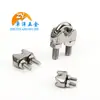 Abrazadera de Cable de Acero Inoxidable 304 Zhuoyang Abrazadera en U Clip para Cable Clip de Cable Sujetador Clip de Cable Sujetador