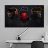 Gran oferta de AliExpress: Póster de lienzo de gorila, pintura al óleo, pintura decorativa para pared de sala de estar, pintura al óleo con marco interior, venta al por mayor.