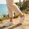 Sandalias perforadas de verano para hombre, antideslizantes, duraderas, asequibles, adecuadas para vendedores ambulantes; Sandalias cerradas de secado rápido para mujer para rafting y venta ambulante