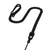 Corda Preta Grossa para Pingente Corda de Colar Ajustável Cordão para Pingente Cordão Acessório para Pendurar Joias de Jade e Placas de Jade