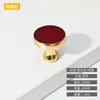 Manija de Agujero Único de Hardware de Concha de Cristal para Cajón de Muebles, Gabinete, Puerta de Armario, Gabinete de Baño, Manija de Agujero Único de Aleación de Aluminio