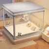 Mosquitero Bloqueador de Luz Modelo Nuevo 2025 para Dormitorio de Casa Cama de Niños Cortina de Cama Dosel de Cama Integrado con Tres Puertas Anticaída Totalmente Cerrado