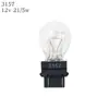 Luz Indicadora Yan-T5 Luz de Instrumentos para Coche T10 Bombilla de Luz de Freno T13 Filamento Único/Doble Ámbar Bombilla de Enchufe 3157 Luz Roja T20