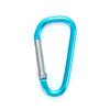 Fornecimento de fábrica de alta qualidade Não. 5 D tipo de alumínio mosquetão liga pequena D fivela desinfetante desinfetante desinfetante pendurado fivela chaleira fivela