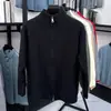 Jaqueta Suéter Masculina para Primavera e Outono, Nova Zíper Gola Alta Casual Versátil Cardigã de Tricô Jaqueta Suéter