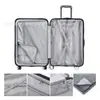 Maleta de Viaje Transfronteriza, Maleta de Ruedas, Maleta de Cáscara Dura ABS con Candado de Contraseña, Equipaje de Mano para Negocios, Ruedas de Avión, Impermeable y Antirrobo