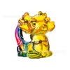 2026 Novo Produto Conjunto Colorido de Doze Animais do Zodíaco Enfeites de Animais de Cristal Decoração de Casa Pets de Chá Presentes de Ano Novo Atacado
