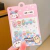 Adesivos de unha de desenho animado para bebê menina Sanrio Adesivos de unha autoadesivos bonitos à prova d'água para crianças usando adesivos de unha