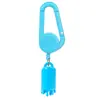 Estuche para encendedor retráctil extraíble mosquetón colgante anti-pérdida carcasa protectora logo personalizable fábrica de origen