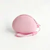Mini porta-moedas de silicone, bolsa fofa de anel de desenho animado, bolsa de chave à prova d'água, bolsa de armazenamento portátil, pode ser impressa com logotipo personalizado