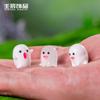 Uau, Uau Desenho Animado Criativo Artesanato de Resina Luminosa Pequenos Enfeites Pingente Boneca Presente Acessórios Decorativos DIY
