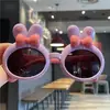 Nuevas gafas de sol de silicona con lazo de conejito para niños, gafas de silicona polarizadas lindas para bebé, gafas de sol lindas de dibujos animados