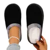 Pantuflas de algodón cerradas para otoño e invierno para hombres y mujeres, con forro grueso de lana de cordero, suela gruesa de EVA, antideslizantes, pantuflas de felpa para el hogar