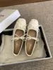 Primer Encuentro Temporada Aumento Nudo de Mariposa Mary Jane Tachonados Zapatos Individuales Zapatos de Mujer 2026 Otoño Rosa Ballet Suave