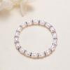 Pulsera para Niños Niña Princesa con Cuentas Dibujos Animados Niña Bebé Estudiante Pulsera de Perlas de Agua Dulce Accesorios