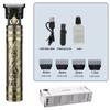 Clipper eléctrico avanzado para barbero cortapelos eléctrico para afeitar afeitar cabeza calva tallado cabeza de aceite tijeras multifunción