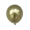 Globos Metálicos de 10 pulgadas 1.8g Decoración de Boda Arreglo de Pared de Fondo Accesorios Venta al por Mayor Color Cromado Globos Redondos Metálicos de Látex