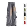 Overoles para hombre de verano nuevos para parejas con pantalones finos multibolsillos para hombre S-3XL