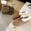 Botas de Nieve Henan Sanpo Alpaca de Caña Baja Slip-On 20605