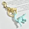 Nuevo Colgante de Dinosaurio Pequeño Transfronterizo Lindo Dibujo Animado Mini Llavero Colgante de Llavero de Bolsa de Alta Gama Creativo