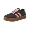 Transfronteiriço Plus Size Novo Casual Sapatos de Argan Versáteis Tênis Esportivos para Mulheres Sola Grossa Tênis de Plataforma Retrô Sapatos Esportivos de Treinamento Alemães para Mulheres