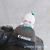 Boneca de Desenho Animado flash de câmera de silicone estéreo sapata à prova de poeira capa protetora universal adequada para Canon Sony Fuji