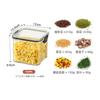 Cozinha grãos lanche pote selado pote de armazenamento de frutas secas produtos secos pote de armazenamento gaveta pote de armazenamento caixa de armazenamento selada à prova de umidade