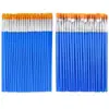 Pincel de Cerdas de Nylon Pincel para Pintar por Números Pincel para Colorear Graffiti Plaster Doll Bolígrafo para Dibujar Contornos Acuarela Gouache