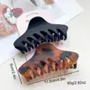 Set Popular Transfronterizo Europeo y Americano de Pinzas para el Cabello con Estampado de Leopardo para PC, Pinza de Garra Grande de Gama Alta para Recogido en la Parte Trasera de la Cabeza, Accesorio para el Cabello Pinza de Tiburón