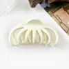 Grampo de Dente de Tubarão Estampa de Leopardo Penteadeira Elegante Retrô Coreana Francesa Grampo de Cabelo para Traseira da Cabeça Penteadeira Acessório de Cabelo Transfronteiriço para Mulheres