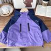 Ropa para niños Primavera 2024 niños y niñas Chaqueta cortavientos estilo coreano de manga raglán para niños venta al por mayor entrega