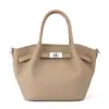 Bolso de Mano de Piel de Vaca 2026 Nuevo Elegante Versátil Bolso Cesta Cubo Bolso Cruzado de Moda Elegante para Mujer