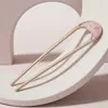 Pasador de Estilo Antiguo Pasador en Forma de U Galvanizado Nuevo Estilo Chino Herramienta de Peinado para Moño Pasador Trasero de la Cabeza Pasador de Inserción