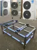 Base para Unidade Externa de Ar Condicionado, Gabinete para Unidade Duto, Suporte de Chão, Unidade Externa Vertical de Energia do Ar, Suporte Elevado Antivibração